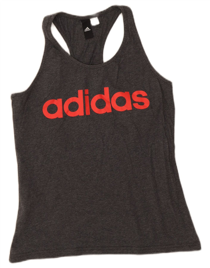 Adidas ženski top s grafičkim motivima UK 8 Small Grey Flected