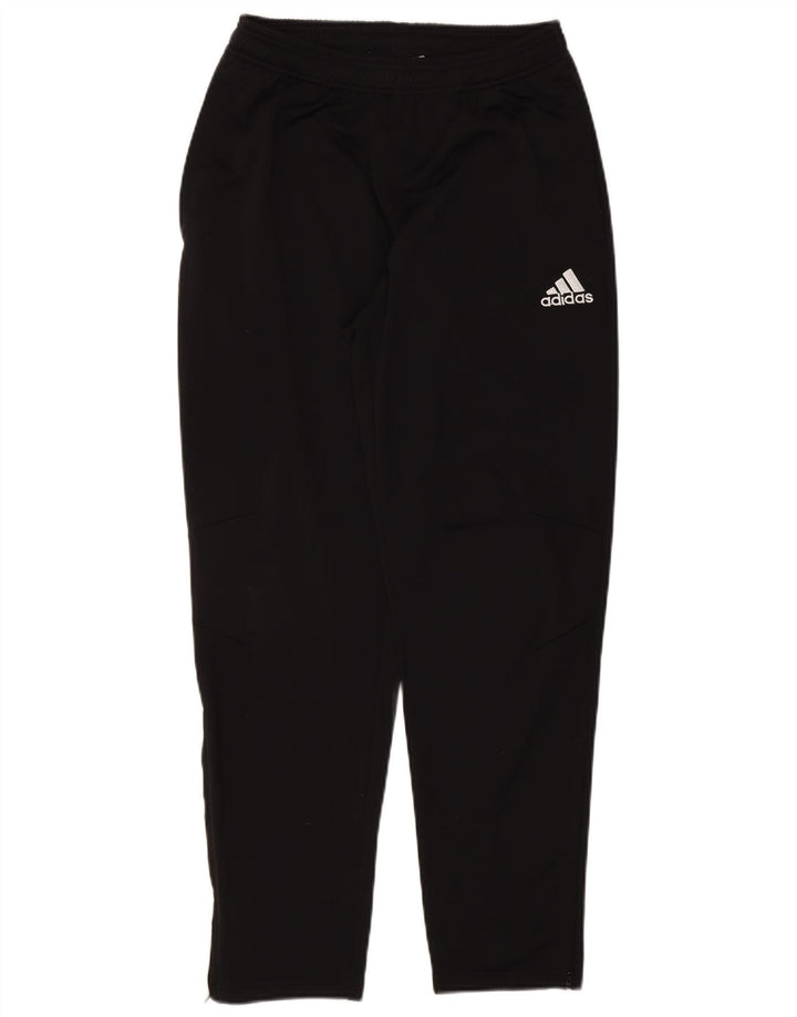 Adidas muške trenirke srednje crne poliesterske hlače
