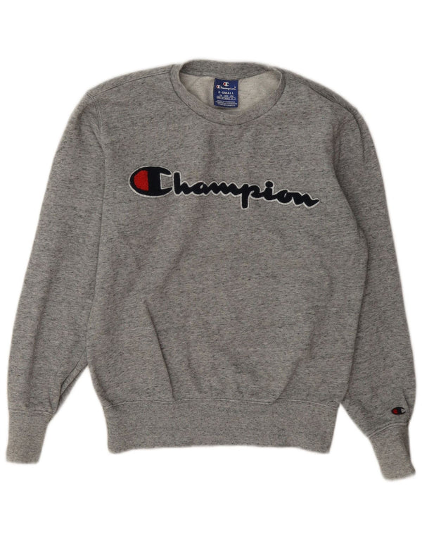 Champion ženska majica s motivima prekomjerne majice UK 6 XS siva s pjegama
