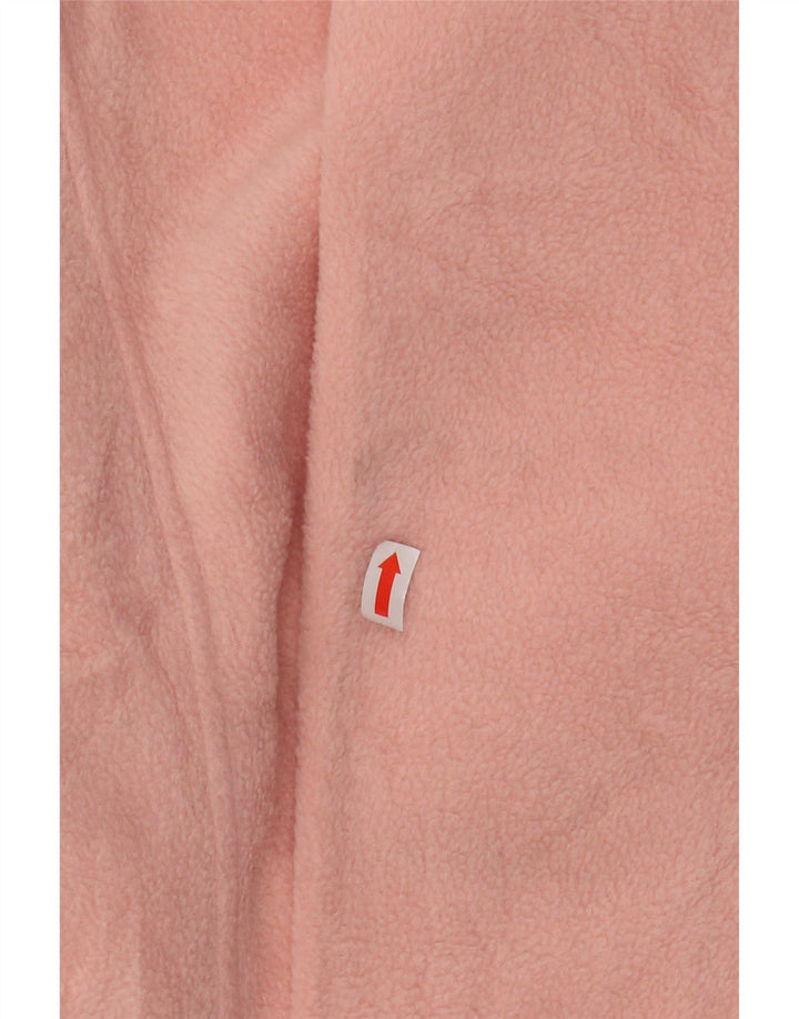 COLUMBIA Ženska prevelika jakna od flisa UK 22 3XL Ružičasti poliester