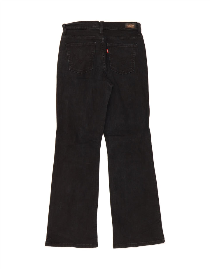 LEVI'S Womens 512 High Rise Bootcut Jeans US 10 Large W27 L30 Black Vintage Levi's and Second-Hand Levi's from Messina Hembry 