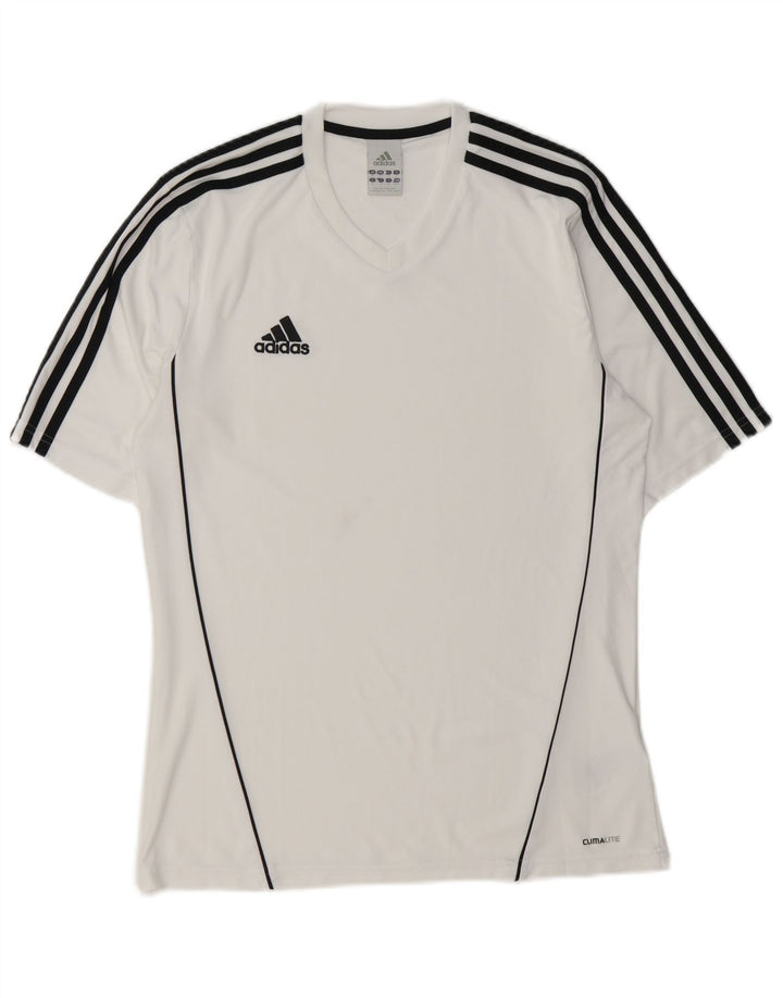Adidas muška majica Climalite, srednji bijeli poliester