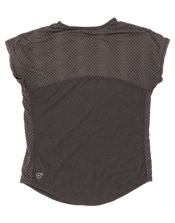 PUMA Womens Graphic T-Shirt Top UK 10 Small Grey Vintage Puma and Second-Hand Puma from Messina Hembry 