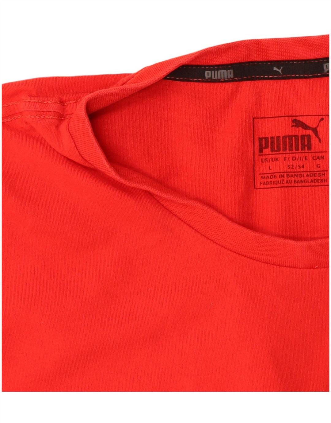 Puma muška majica s grafičkim motivima, veliki crveni pamuk
