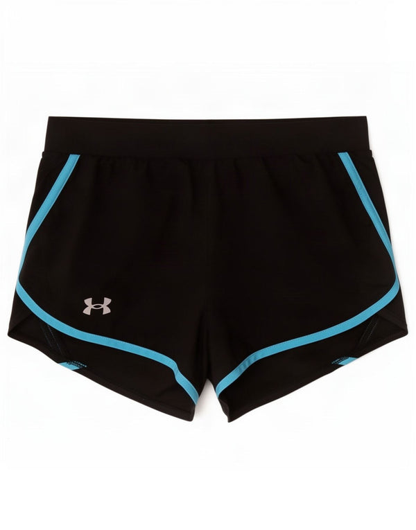 Under Armour ženske sportske kratke hlače Heat Gear UK 8 male crne boje