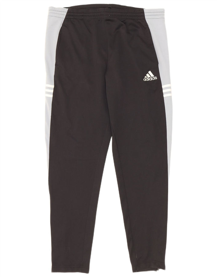 Adidas muške hlače za trenirku UK 40/42 Medium Black Colourblock Poliester