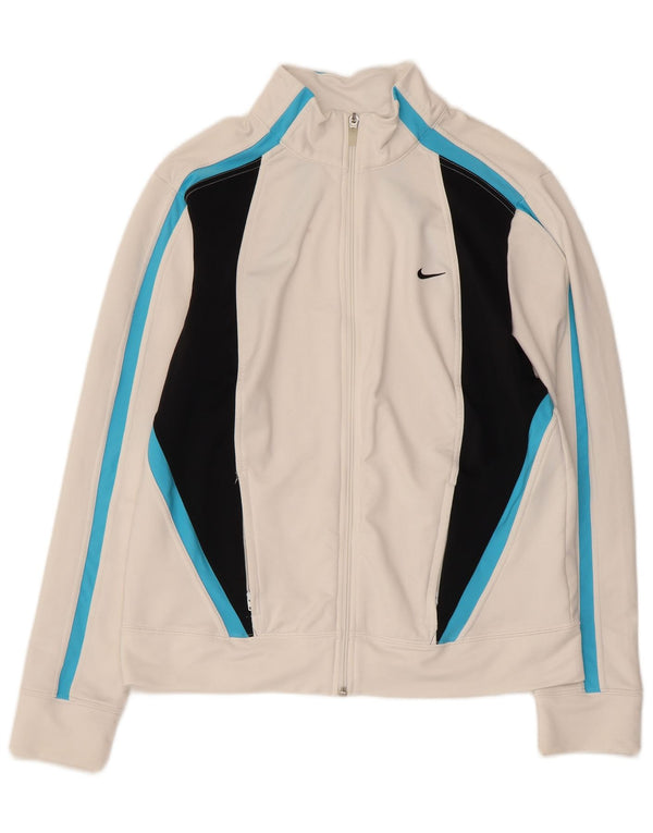 NIKE ženska gornja jakna za suhu trenirku US 12/14 velika bijela boja