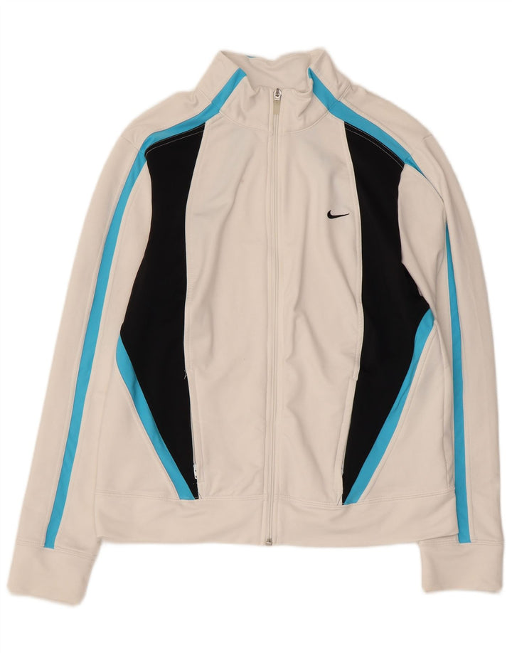 NIKE ženska gornja jakna za suhu trenirku US 12/14 velika bijela boja