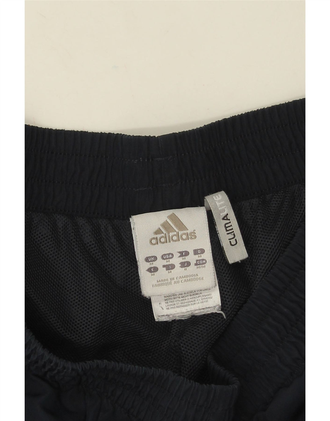 Adidas muške sportske kratke hlače Climalite Medium tamnoplavi poliester