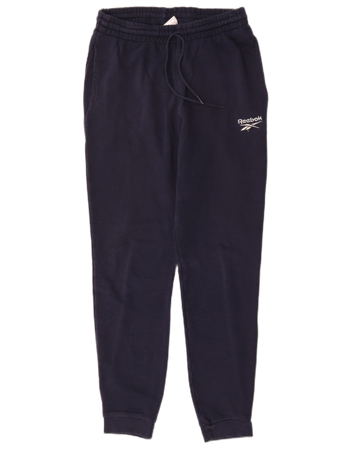 Reebok muška trenirka hlače Joggers srednje tamnoplavi pamuk