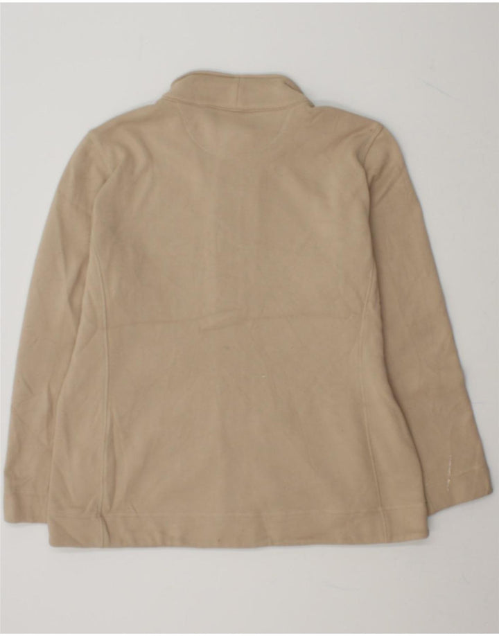 CALVIN KLEIN Womens Tracksuit Top Jacket UK 18 XL Beige Polyester Vintage Calvin Klein and Second-Hand Calvin Klein from Messina Hembry 