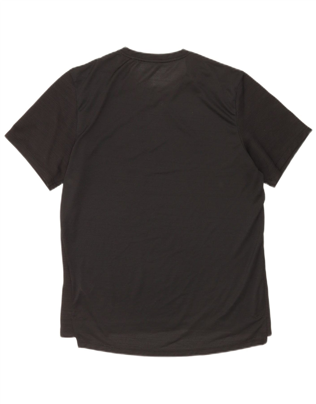 Nike Dri Fit T-Shirt Top srednje crne pruge od poliestera