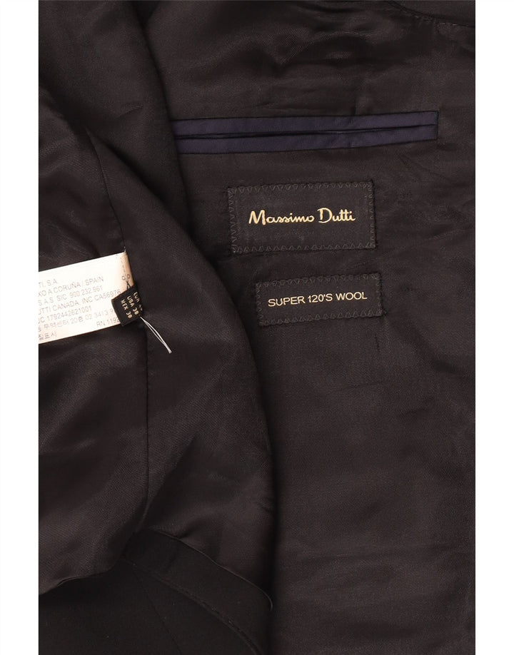 Massimo Dutti Muški prsluk EU 48 srednje crne vune