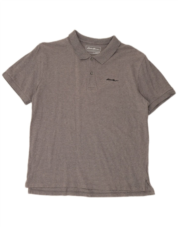 Eddie Bauer muška polo majica velika siva