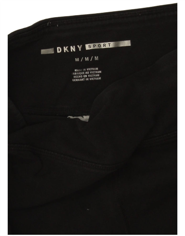 DKNY Ženske grafičke tajice UK 12 srednje crne