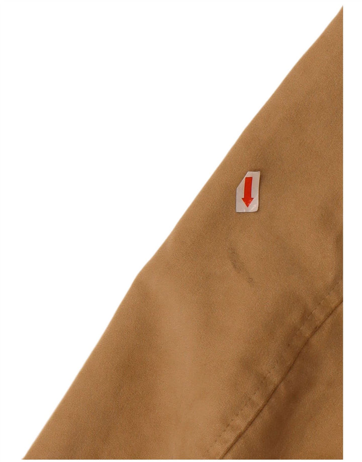 PIRELLI Womens Military Jacket IT 42 Medium Beige Viscose