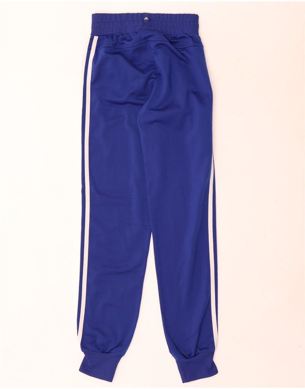 Adidas Ženska trenirka Hlače Joggers UK 8 Mali mornarsko plavi poliester