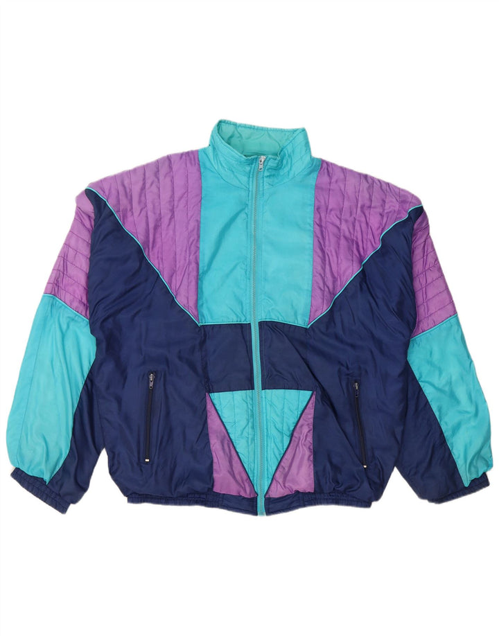 VINTAGE muška grafička gornja jakna trenirke srednje raznobojne boje