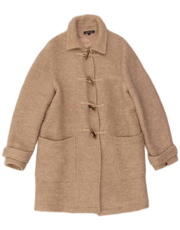 Tommy Hilfiger ženski Duffle Coat UK 10 Small Beige Wool