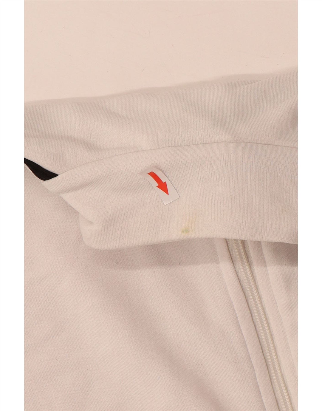 ADIDAS ženska gornja jakna trenirke UK 16 veliki bijeli poliester