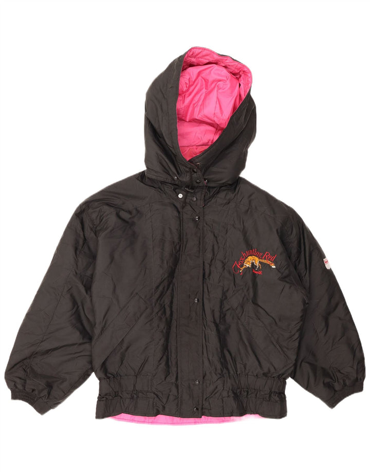 BRUNIK Ženska prevelika vjetrovka s kapuljačom IT 42 srednje crna