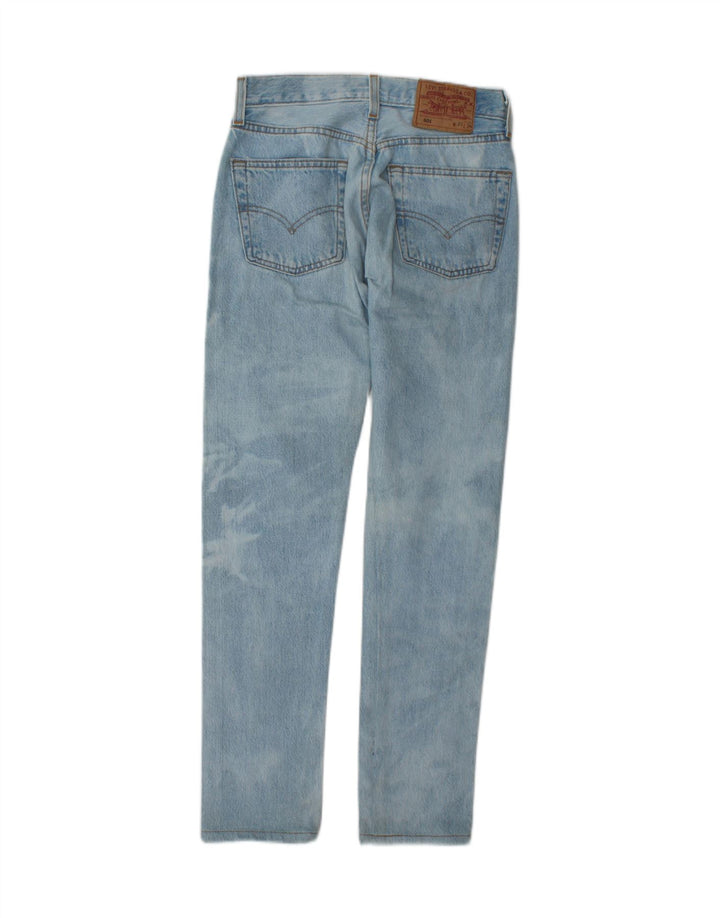 LEVI'S Womens 501 Straight Jeans W27 L30 Blue Vintage Levi's and Second-Hand Levi's from Messina Hembry 