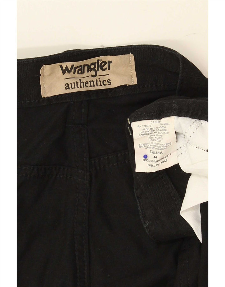 Wrangler muške kargo kratke hlače W44 2XL crni pamuk