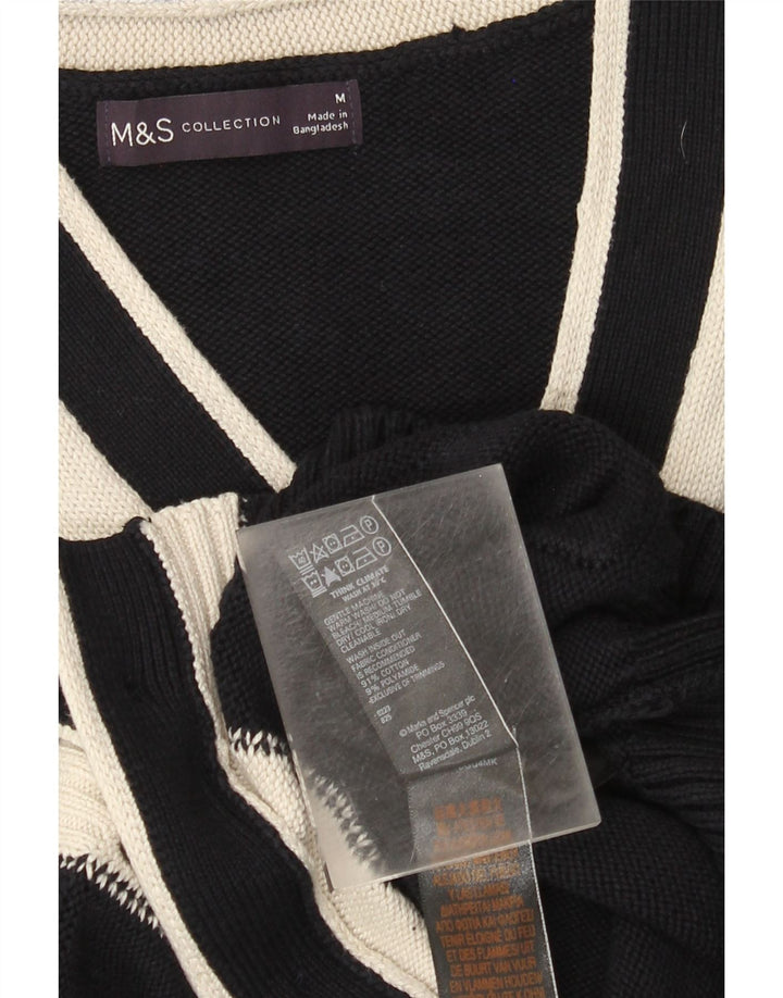 Marks & Spencer ženski kardigan pulover UK 14 srednje tamnoplave boje