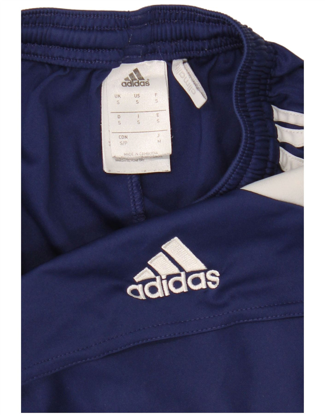 Adidas muške sportske kratke hlače Climalite male plave boje od poliestera