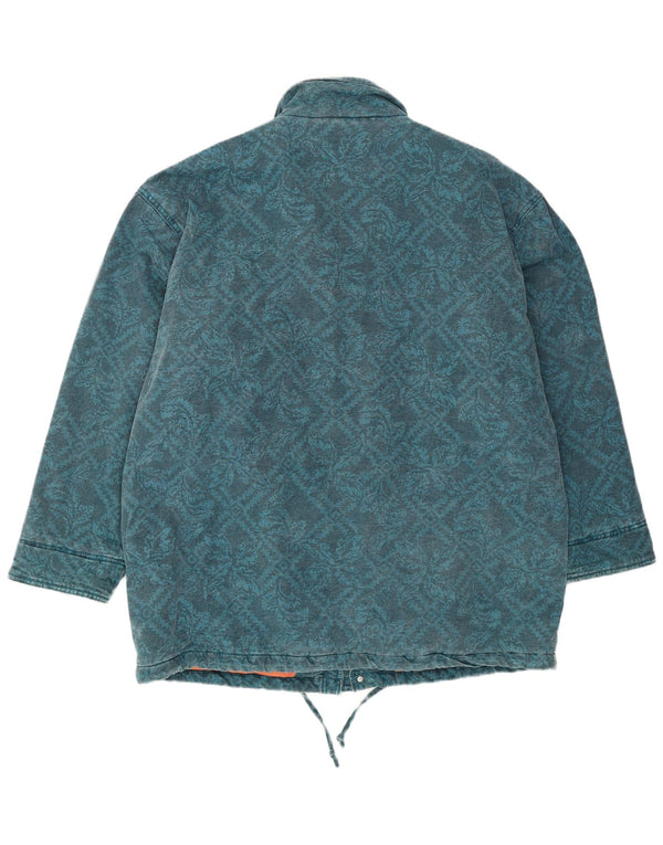 O'Neill muška jakna vjetrovka širokog kroja UK 40 Large Green Paisley pamuk