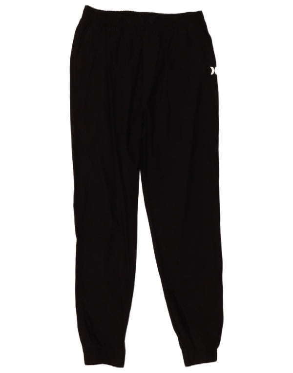 Hurley Boys Joggers Chino hlače 14-15 godina W30 L28 crni najlon