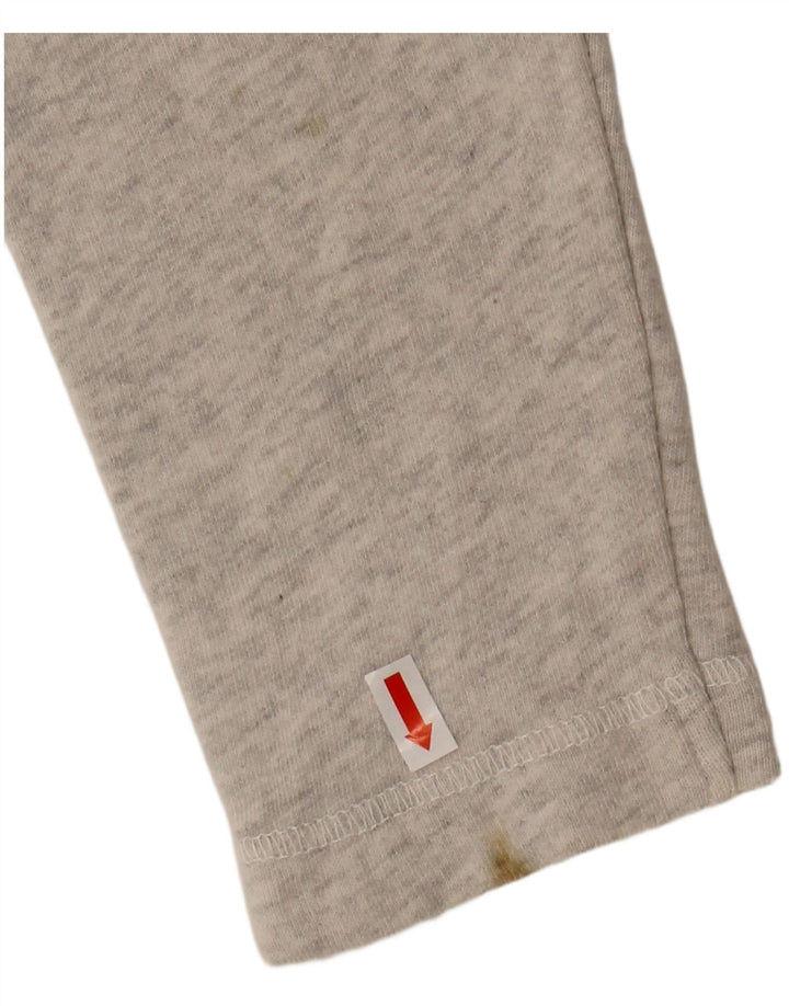 EDDIE BAUER Ženska prekomjerna majica s kratkim rukavima UK 10 Small Grey Fair Isle