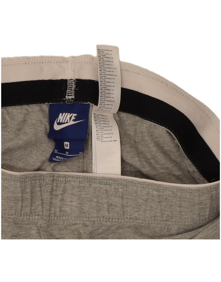 Nike ženske grafičke tajice UK 12 srednje sive pamučne