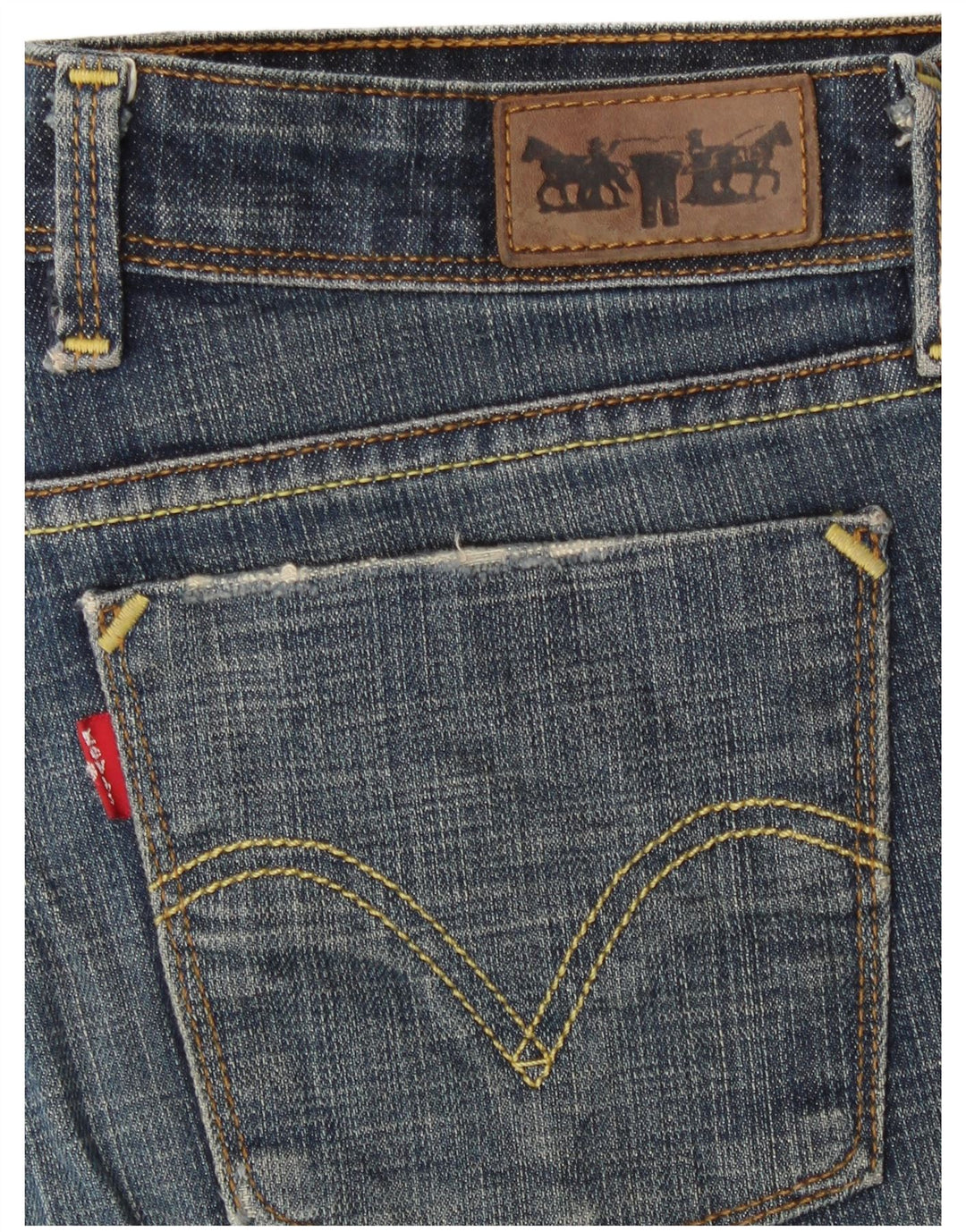 Levi's ženske 627 ravne traperice W30 L27 plave