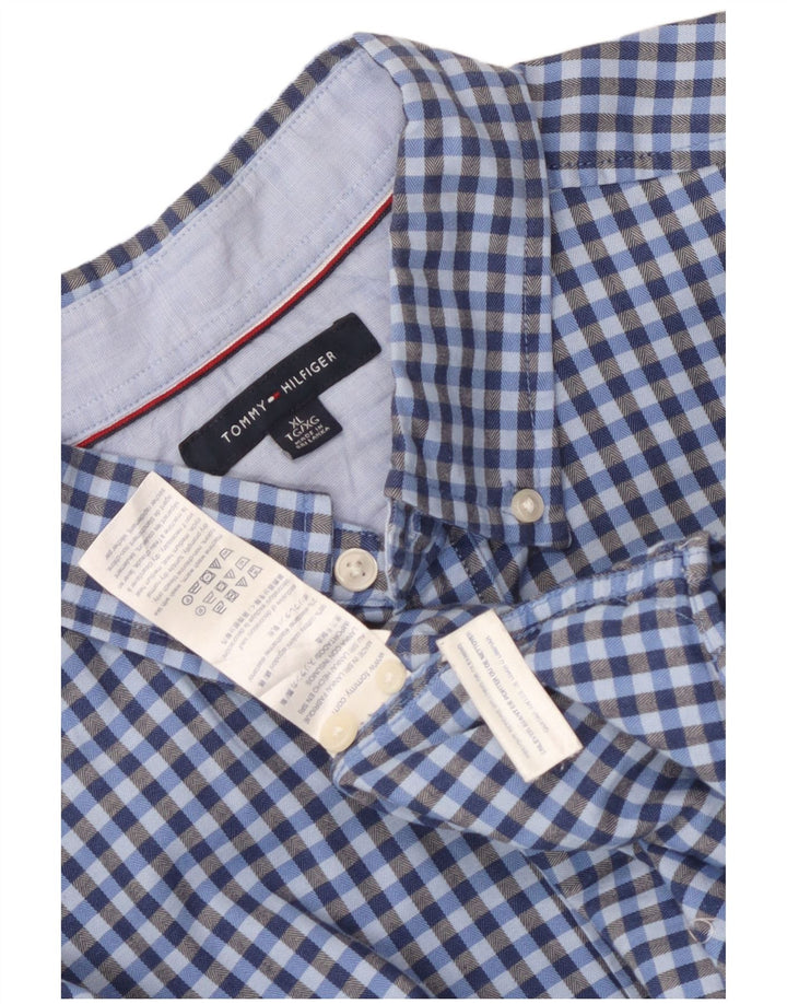Tommy Hilfiger muška košulja XL plavi pamuk od ginghama