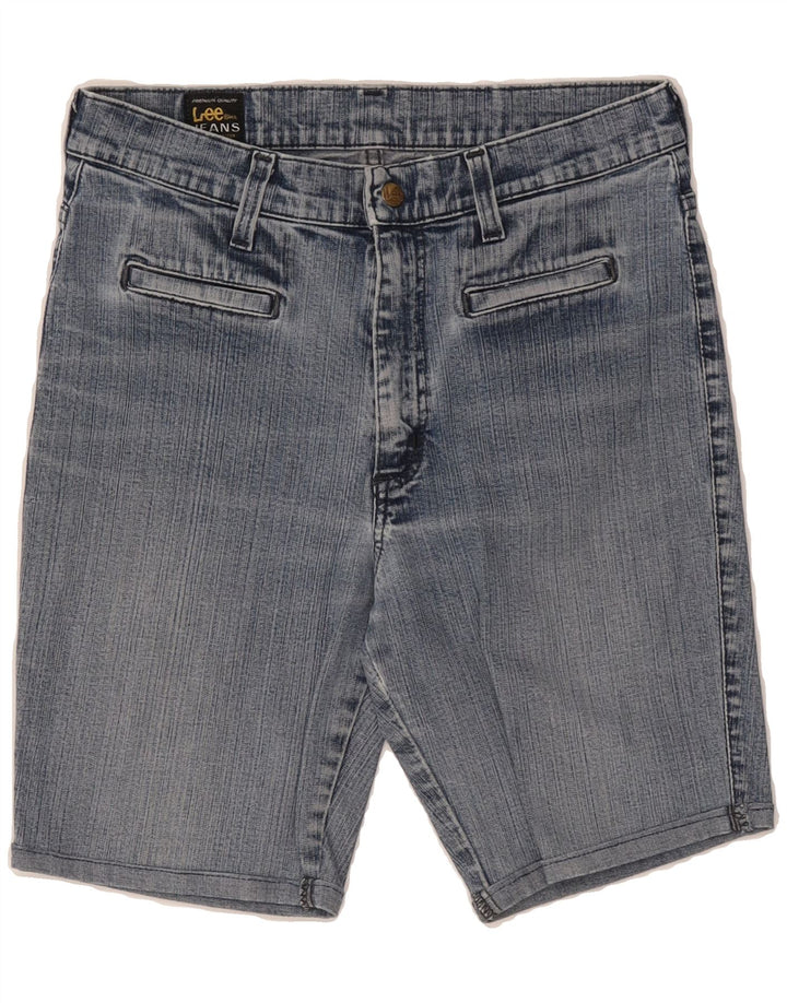 LEE Womens Denim Shorts W32 Medium Blue Cotton Vintage Lee and Second-Hand Lee from Messina Hembry 