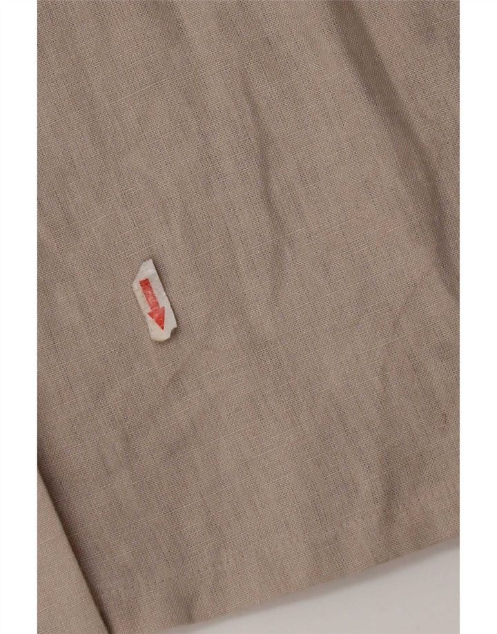 Vintage ženska košulja bluza IT 44 srednje sivo platno