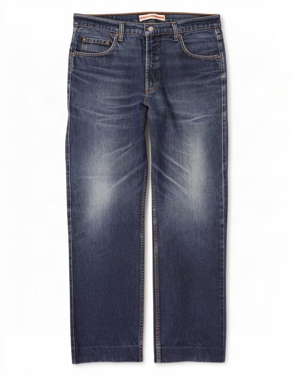 Carrera Mens 700 Straight Jeans W36 L31 Plava