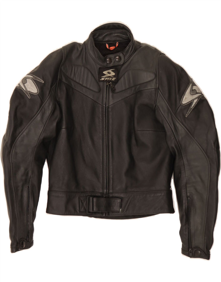 SPYKE Womens Motorcycle Graphic 2 Piece Set IT 44 Medium  Black Leather Vintage Spyke and Second-Hand Spyke from Messina Hembry 