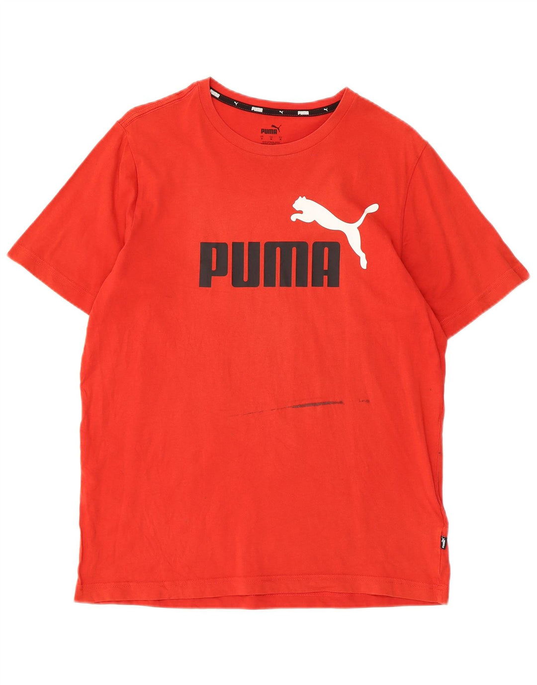 PUMA Muška majica kratkih rukava srednje srednje crvene boje