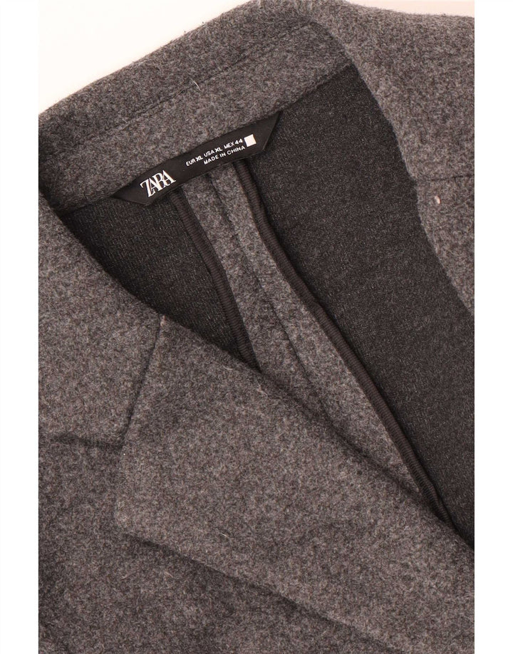 Zara muški kaput UK 42 XL sivi