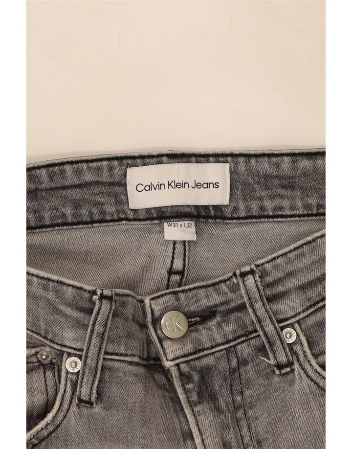 Muške uske traperice Calvin Klein W31 L32 sive