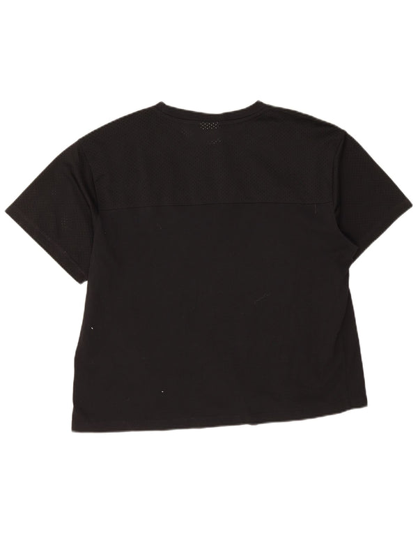 Champion ženska majica kratkih rukava s grafičkim motivima UK 16 velika crna