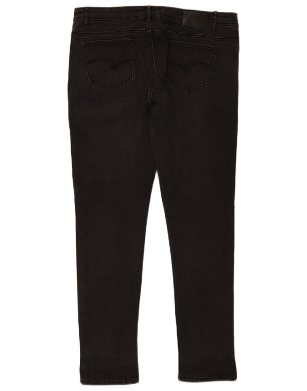 Lee Cooper Ženske uske traperice UK 16 Large W34 L30 Sivi pamuk