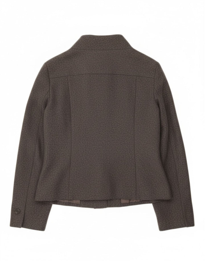 Sasha ženski sako sa 6 gumba UK 14 srednje siva vuna