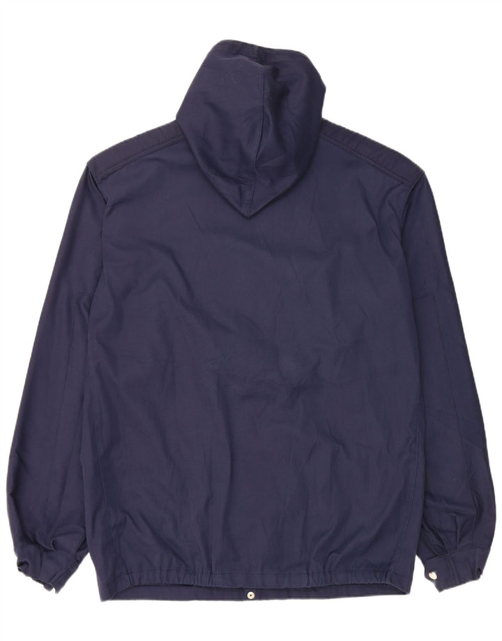 Vintage muška pomoćna jakna s kapuljačom IT 54 2XL tamnoplava