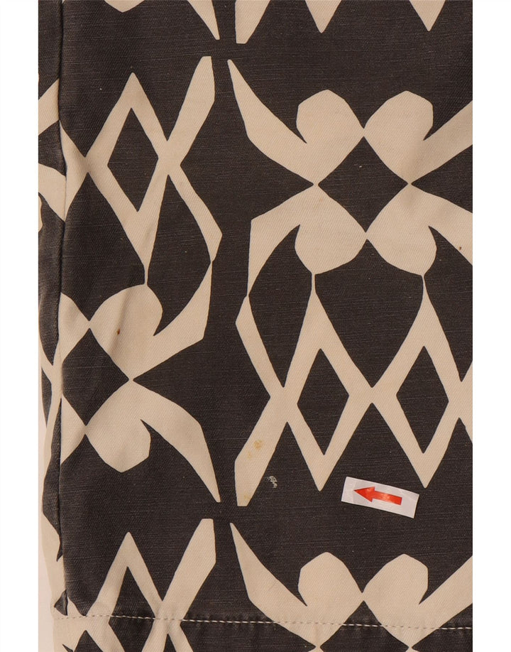Scotch & Soda muške chino kratke hlače W32 srednje crne geometrijske boje