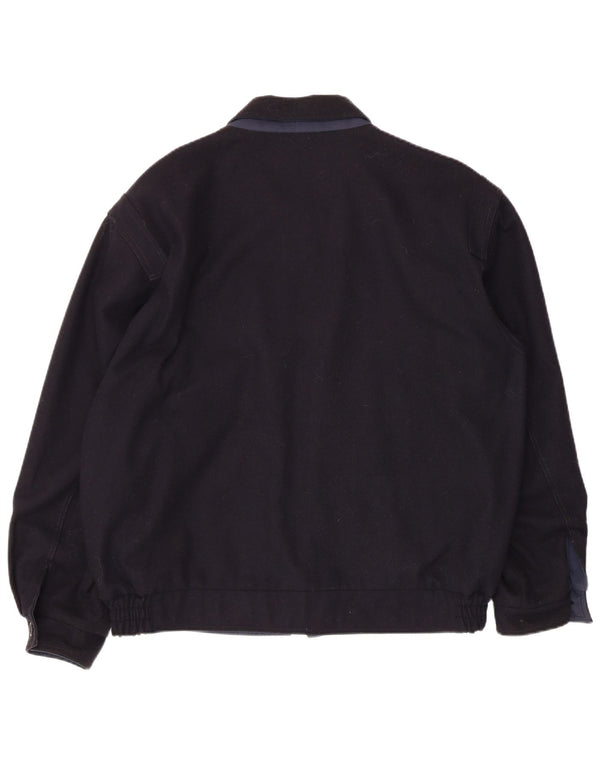 Vintage muška bomber jakna UK 42 XL tamnoplava