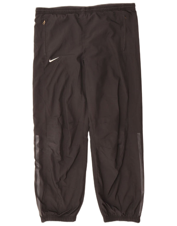 Nike Mens Tracksuit Trousers Joggers Medium Black Polyester