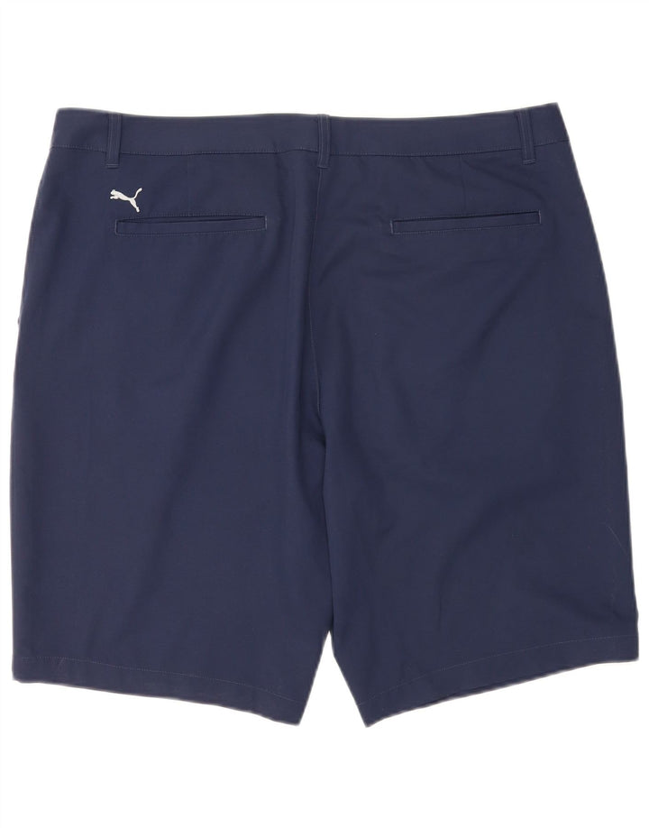 Puma muške chino kratke hlače W38 XL tamnoplavi poliester